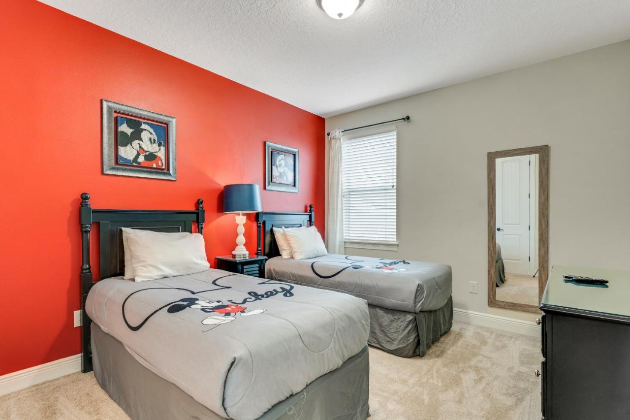 Huge 10 Bdr Family House With Arcades And Free Pool Heat Near Disney Orlando Exterior photo