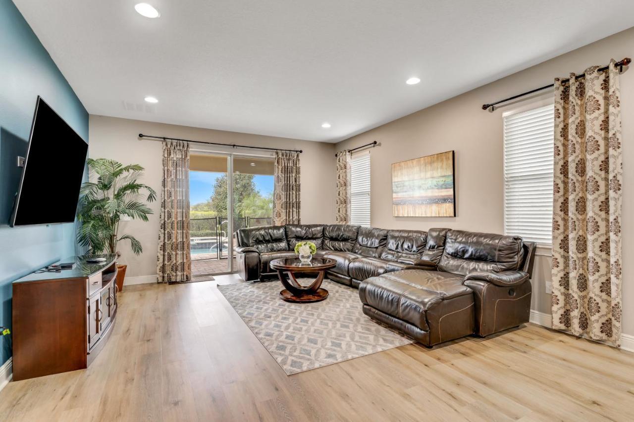 Huge 10 Bdr Family House With Arcades And Free Pool Heat Near Disney Orlando Exterior photo