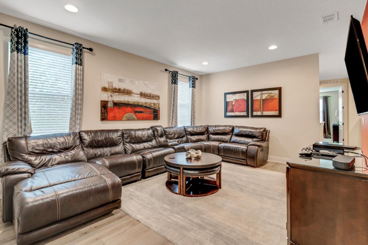 Huge 10 Bdr Family House With Arcades And Free Pool Heat Near Disney Orlando Exterior photo