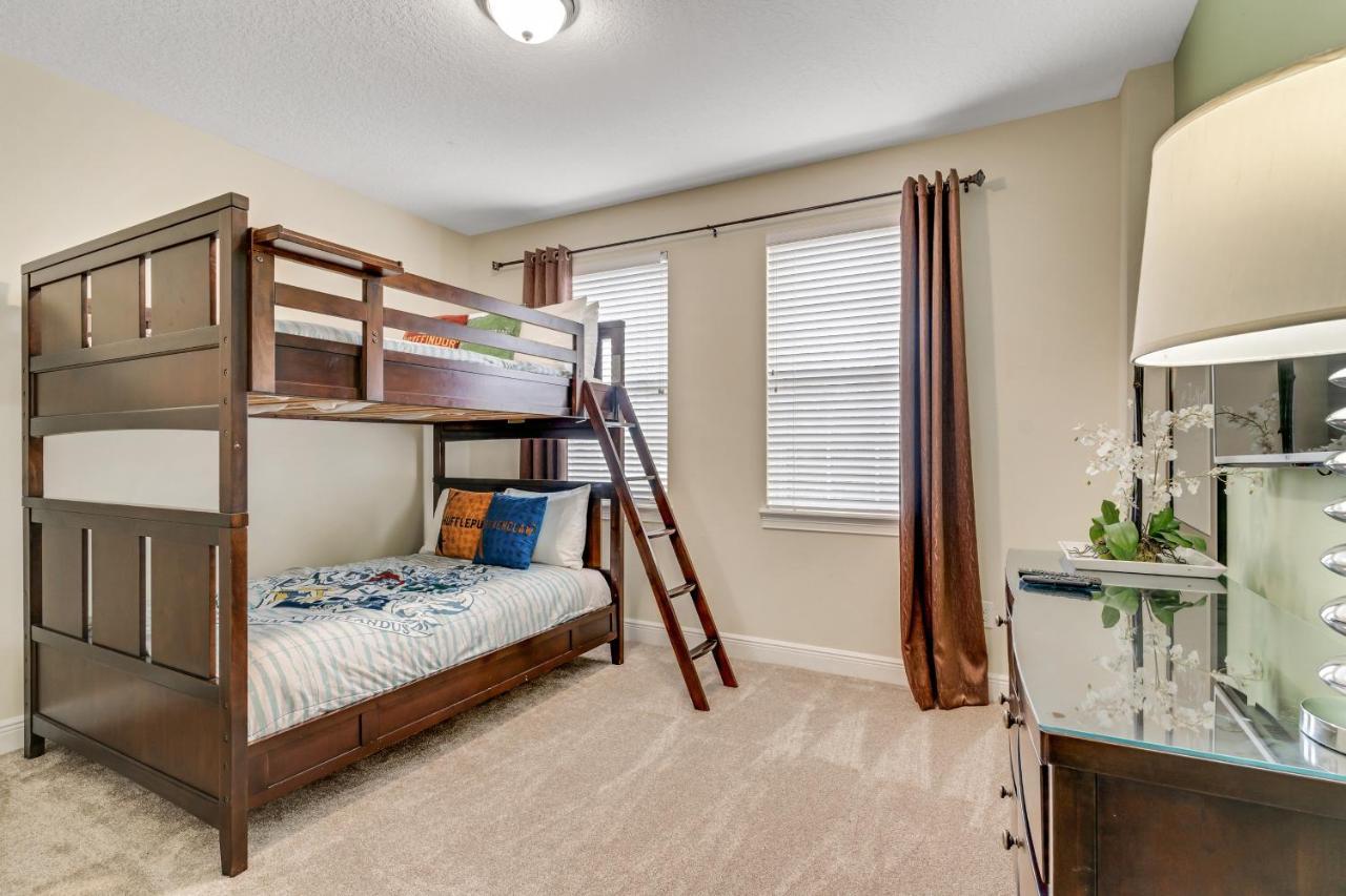 Huge 10 Bdr Family House With Arcades And Free Pool Heat Near Disney Orlando Exterior photo